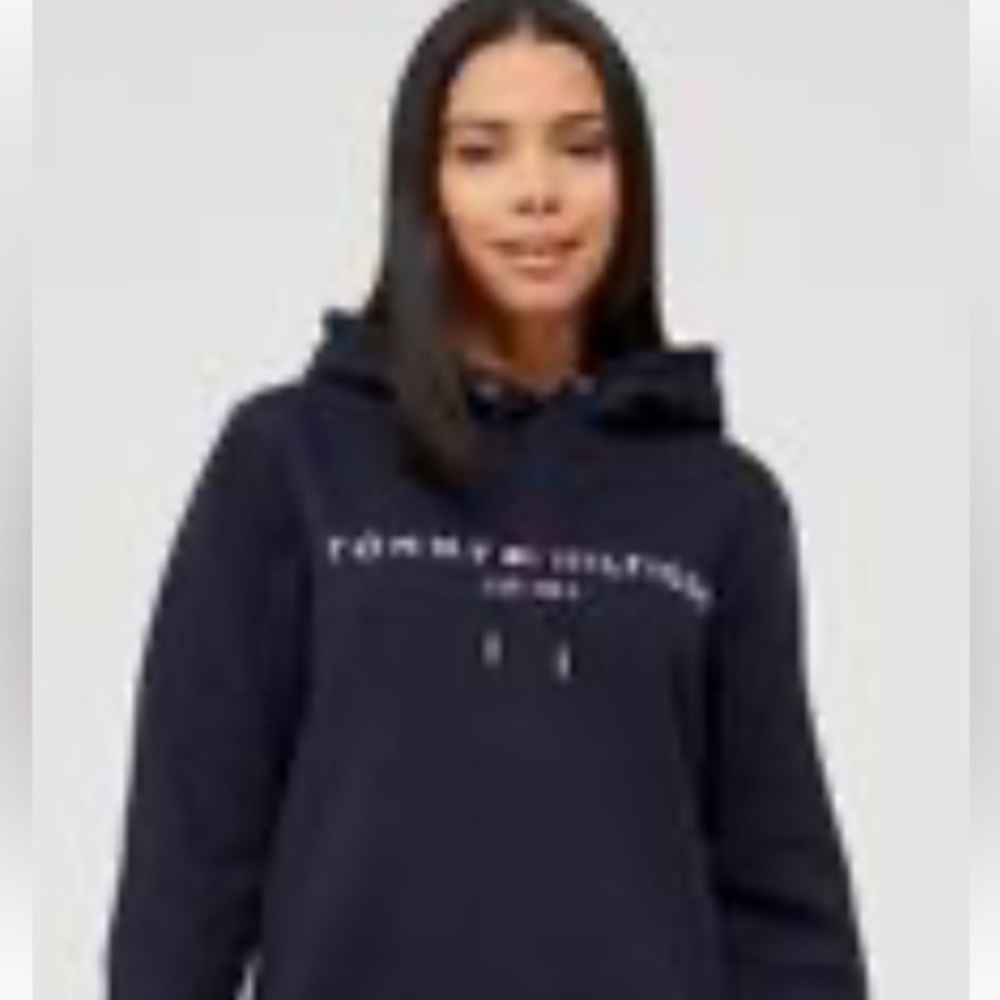 Tommy Hilfiger classic y2K logo hoodie in size xs